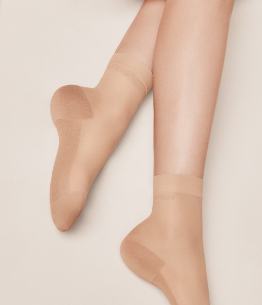 Feinsöckchen mit Baumwoll-Sohle Cotton Sole 20 von Kunert