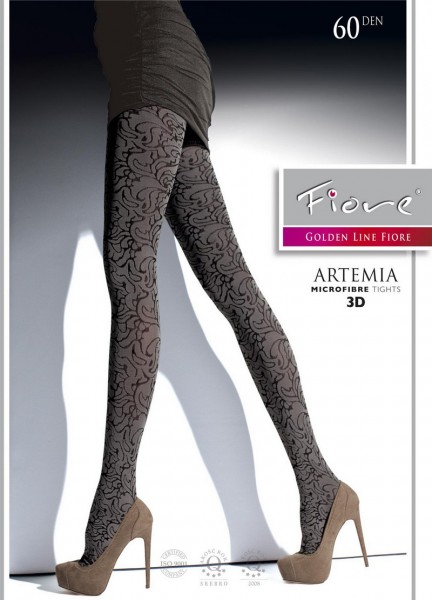 Fiore Artemia Blickdichte, gemusterte Strumpfhose