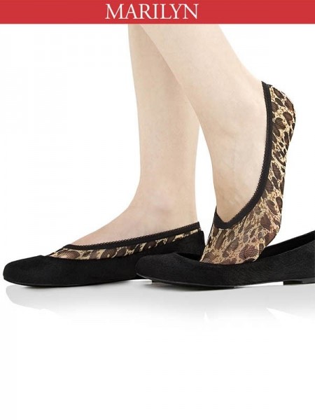 Marilyn Fuesslinge mit Leoprint Panter