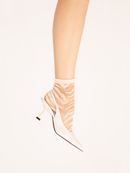 Feinsöckchen mit angesagtem Wildtier-Design von Fiore