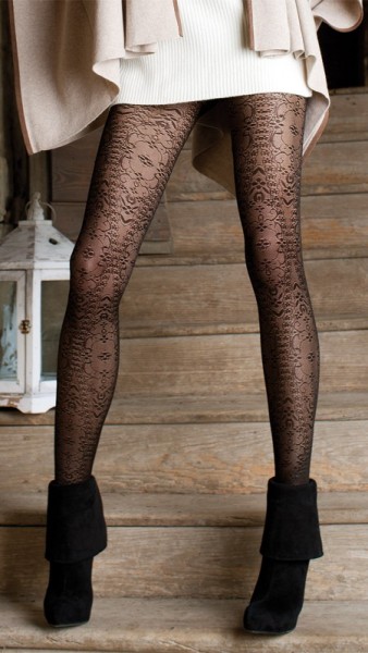 Trasparenze Belarus Strumpfhose mit wunderschoenem Muster